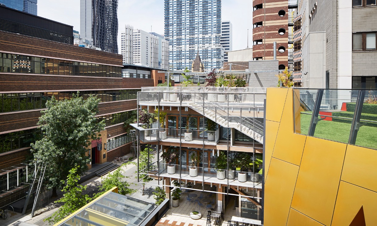 RMIT garden building