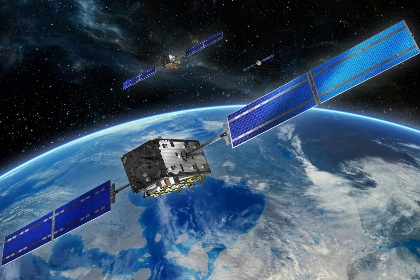 GPS signals can be delayed on their journey from satellite to Earth by moisture in the troposphere, so measuring delays helps us calculate humidity and rainfall.