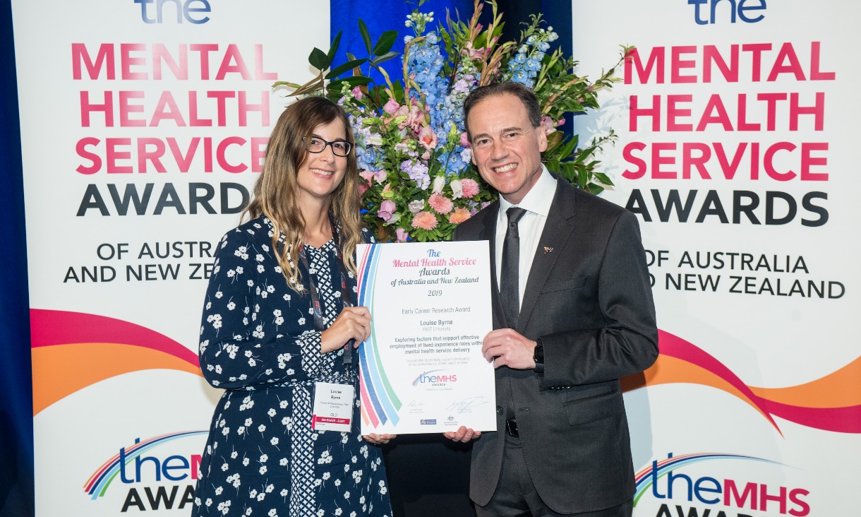 Research improves mental health service quality, wins top prize RMIT