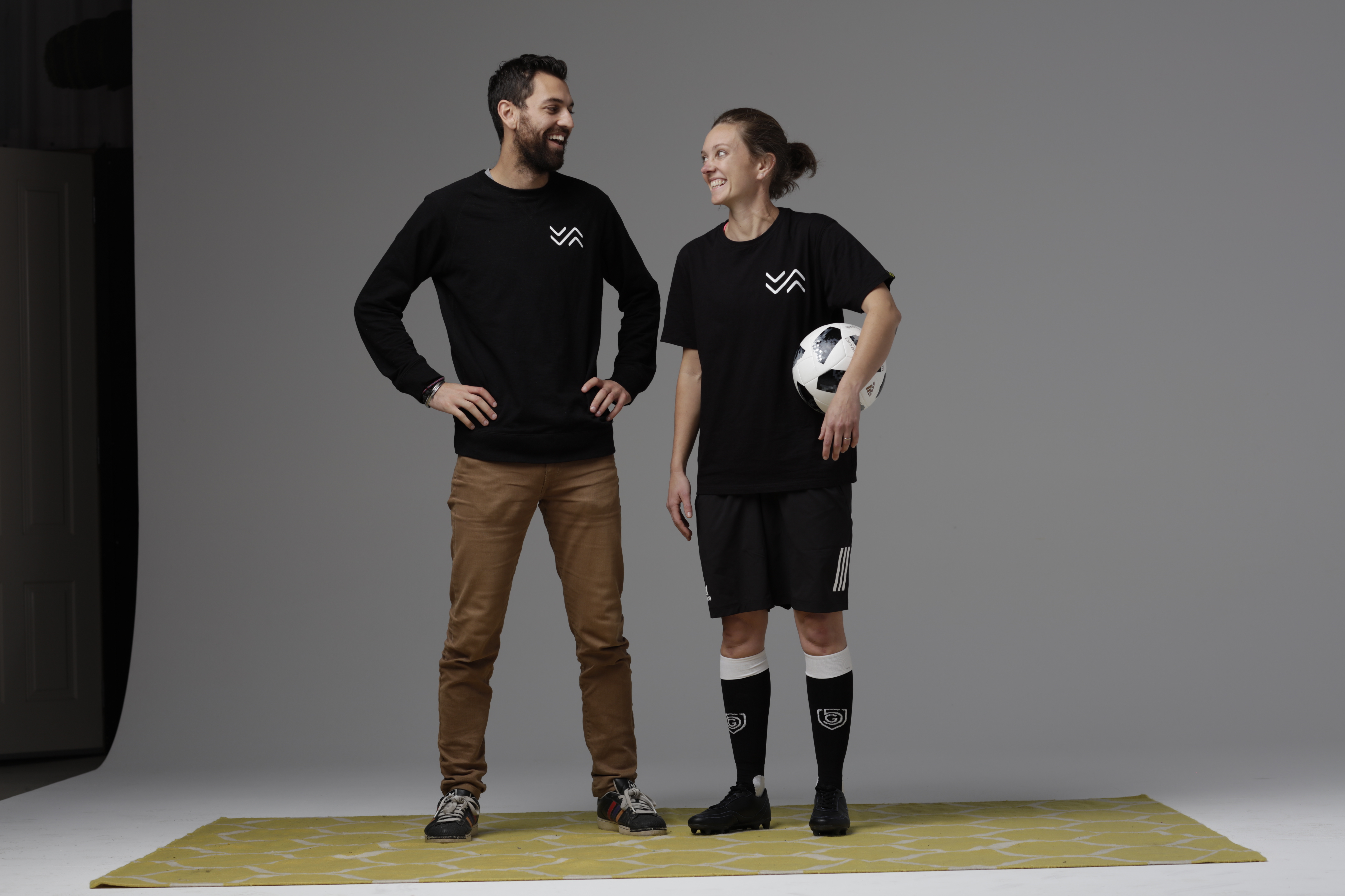 IDA Sports founders Ben Sandhu and Laura Youngson