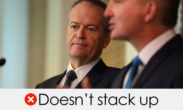Opposition Leader Bill Shorten says that everything is going up except your wages. Photo: Adam Kennedy