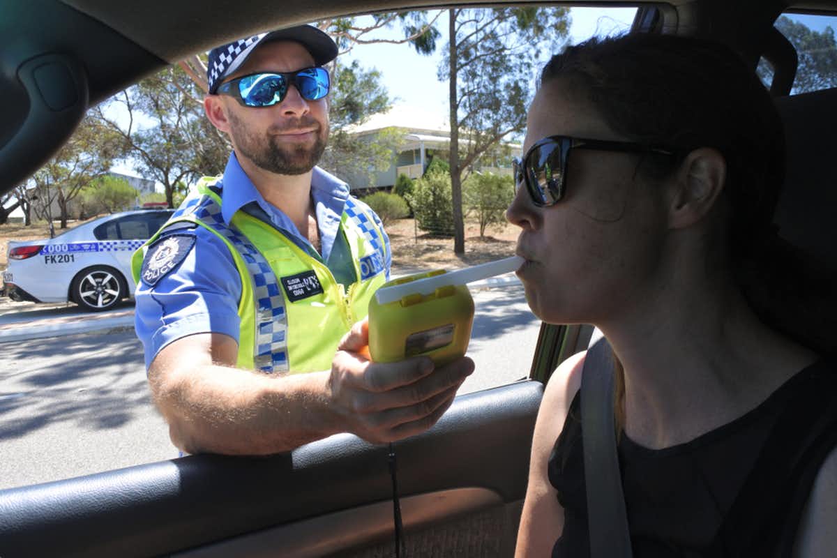 Police could breathalyse people as they leave drive-in music festivals. Shutterstock