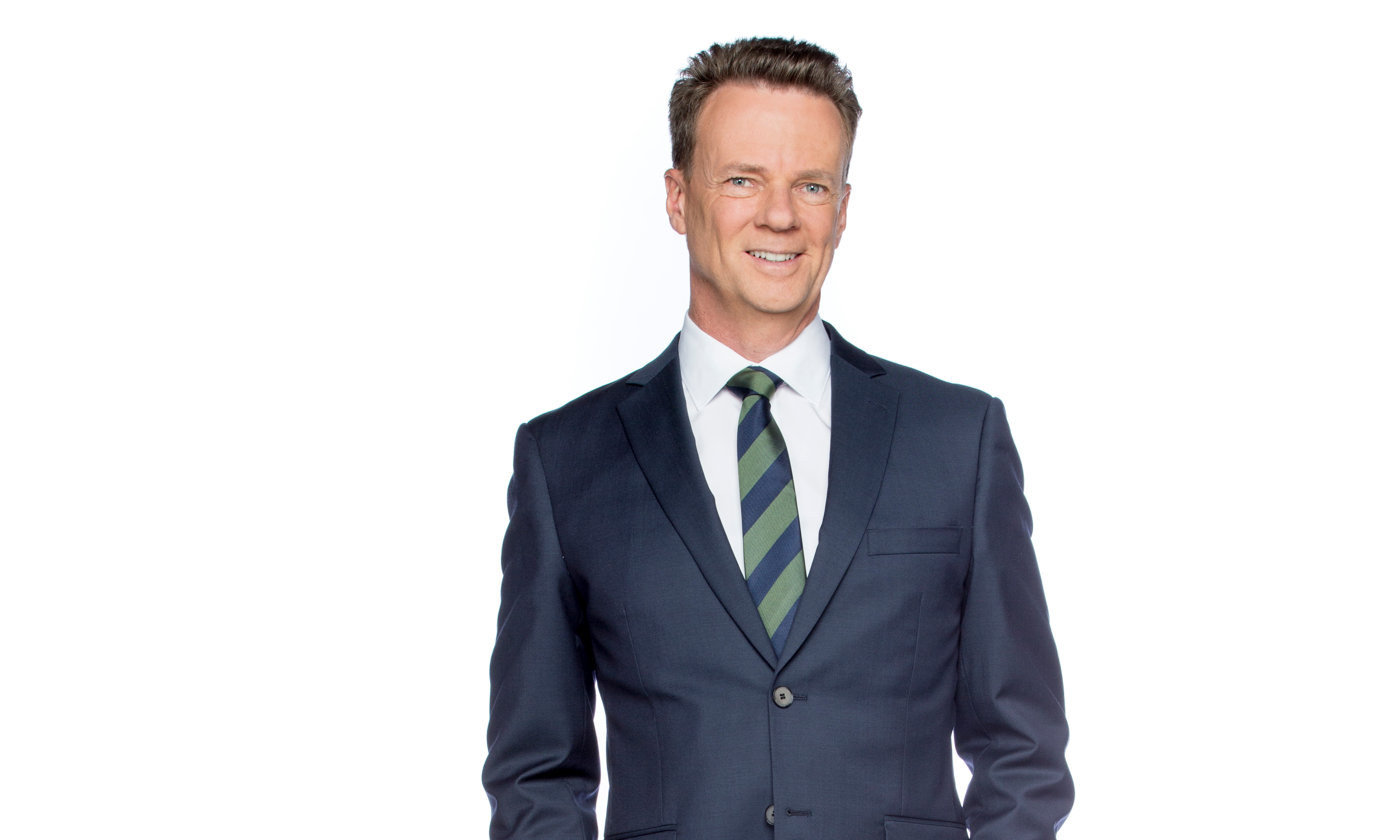 Adjunct Professor and news presenter for Nine News Melbourne Brett McLeod.