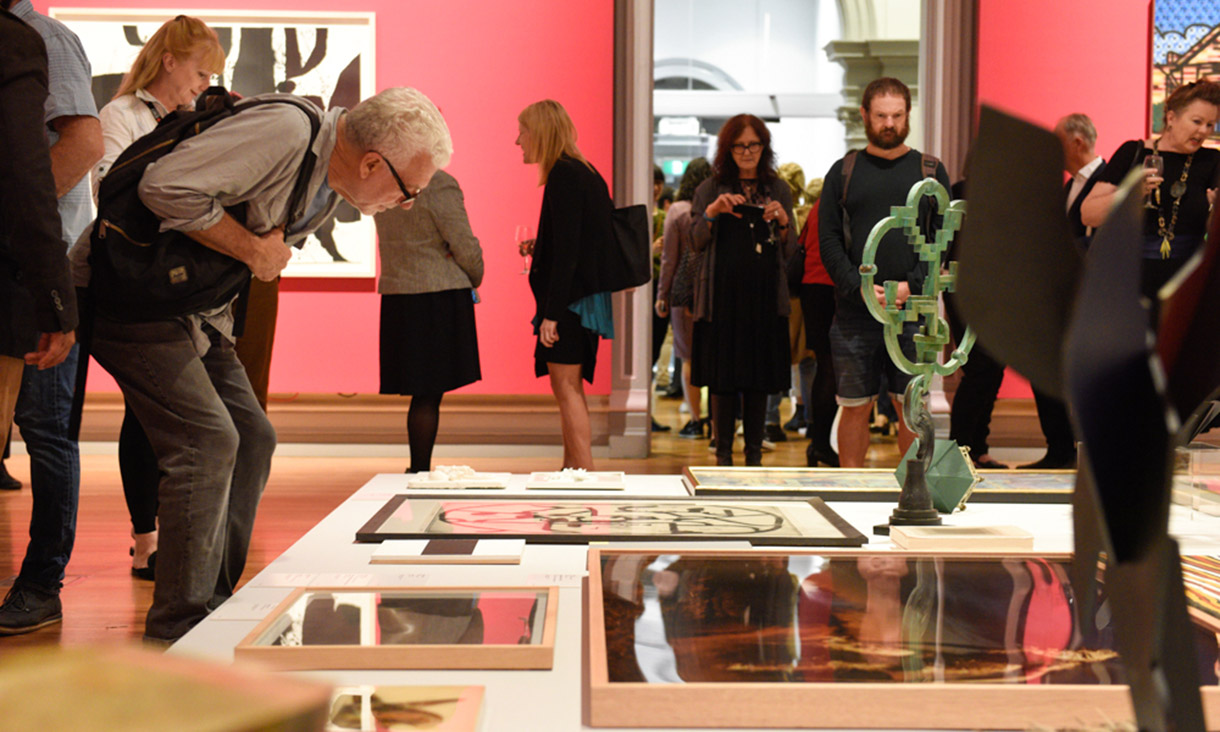 Chaos & Order: 120 years of collecting at RMIT, 2018. Photographer Vicky Jones.