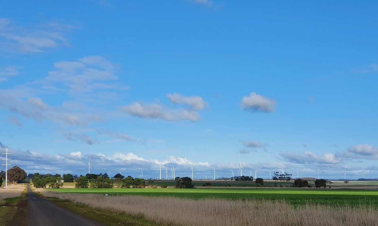 Alt Text is not present for this image, Taking dc:title 'Berrybank 1 Wind Farm'