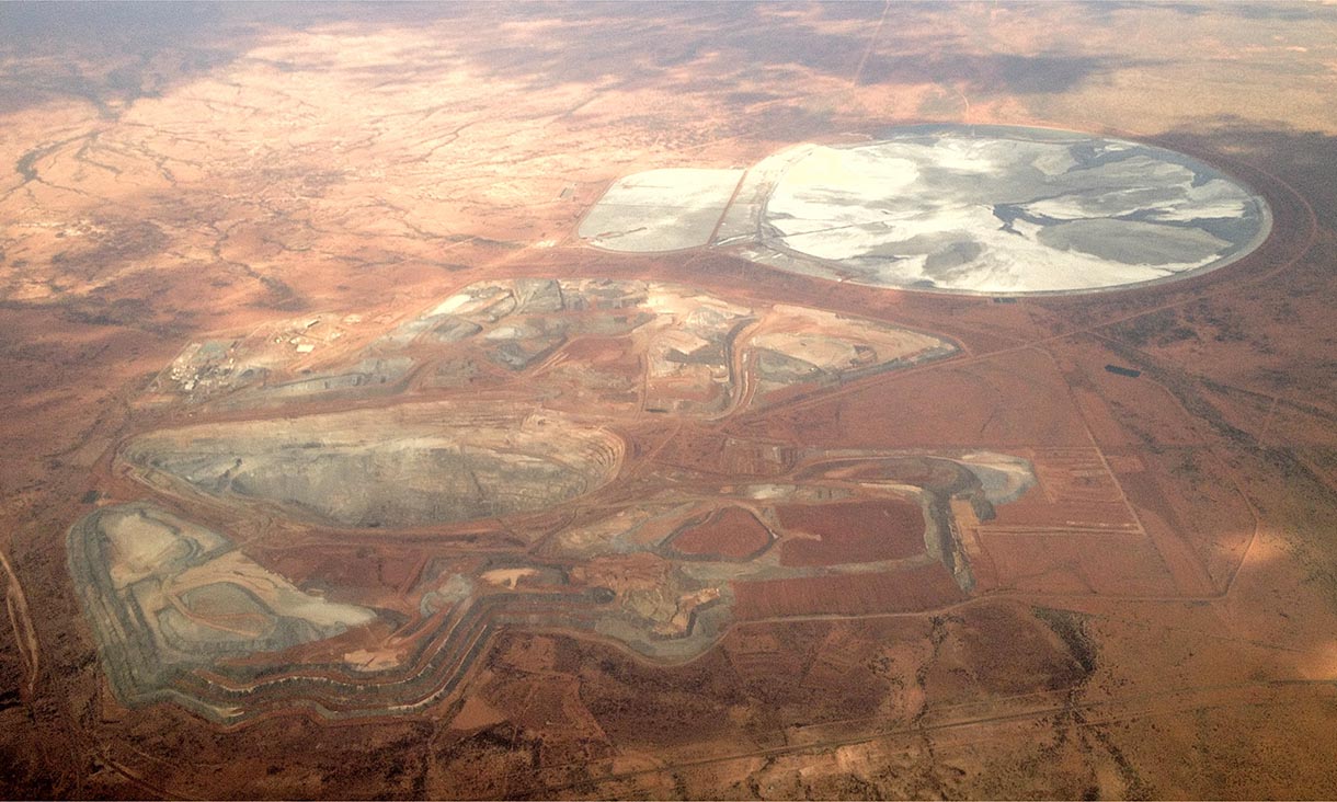 Mount Keith nickel mine, Western Australia.