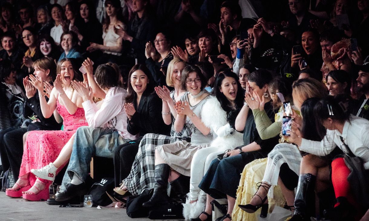 Helen Manuell wins the Melbourne Fashion Week 2025 Student Collections Runway. Courtesy Melbourne Fashion Week