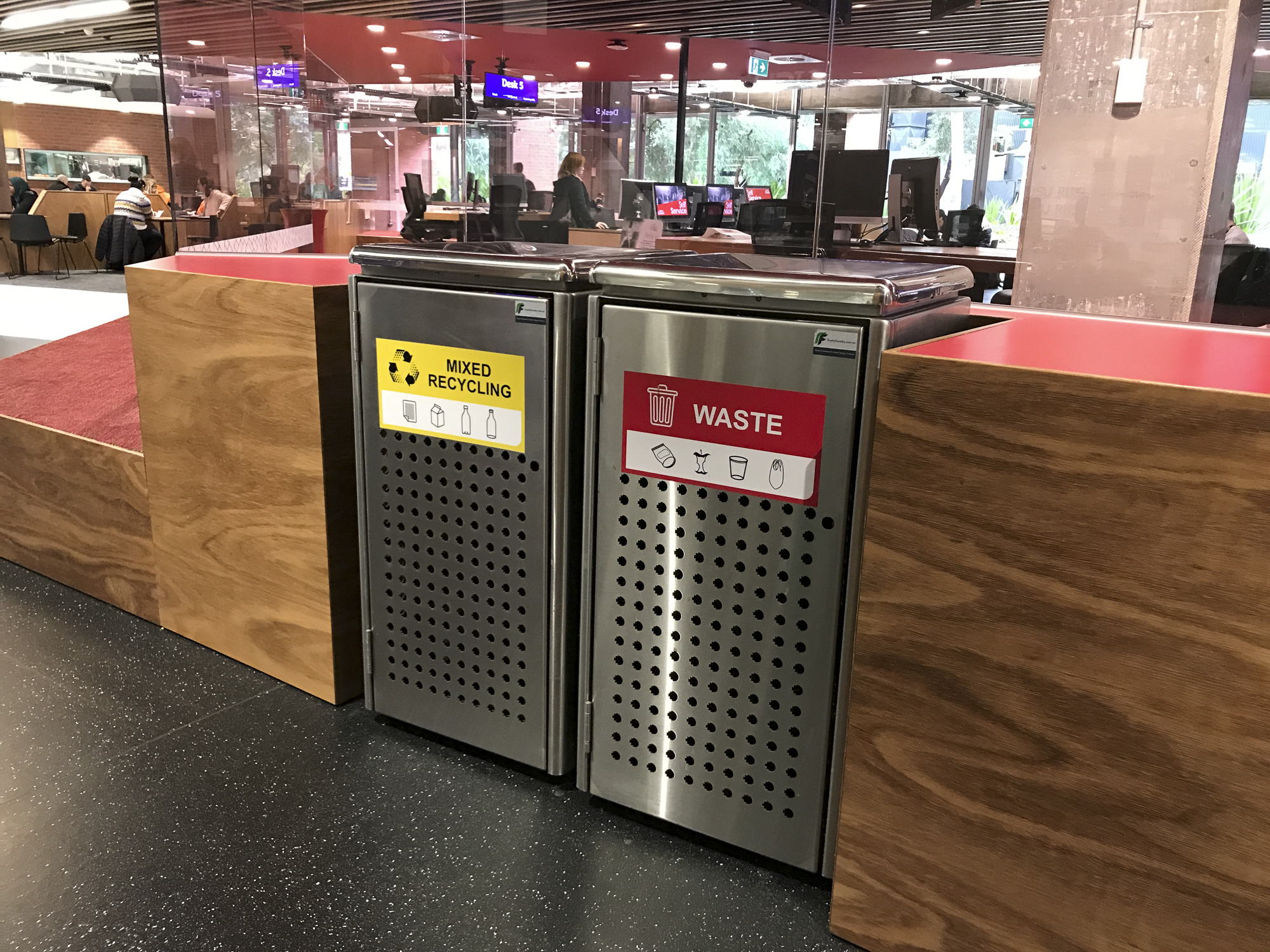 It must have bin love the best bins on campus RMIT University